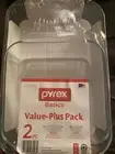 Pyrex Basics Value-Plus Pack :2 pieces