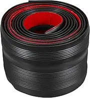 Stair Treads Outdoor Self-Adhesive Stair Edge Protectors Anti-Slip PVC Strips Edge Guards L-Shaped Black