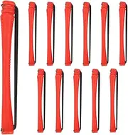 Heatless Curlers - 12X Curlers For Long Hair With Rubber Bands,Portable Heatless Styler Tool For Women Night Use At Home And Travel