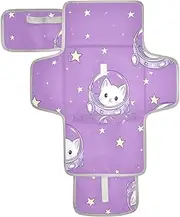 Reusable Changing pad with Tissue Pocket Diaper Changing pad Portable for Moms, Dads