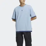 ADIDAS 上衣 男款 短袖上衣 運動 三葉草 國際碼 WW SS TEE 1 藍 HM7993