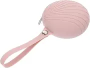 HOLIDYOYO Reusable Silicone Pacifier Case Holder Adorable Storage Pouch with Sturdy Zipper for Strollers Go Soft and Durable for Keeping Pacifiers Clean