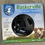 The Company of Animals Baskerville Ultra Muzzle Size 3