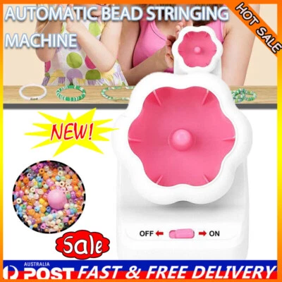 ELECTRIC BEAD SPINNER KIT Automatic Bead Threader Bracelet DAT