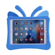 Butterfly Soft Silicone Tablet Case 9.7 inch For New iPad 5 2017/iPad 6 2018/iPad Pro 9.7-Blue
