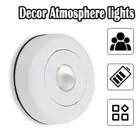 Cabinet Atmosphere Lamp Clap Closet Night Light Sunset Sleep-light Battery Power