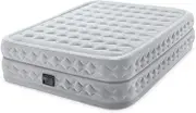 Intex 64490NZ Supreme Air-Flow Airbed: Fiber-Tech – Queen Size – Built-in Electric Pump – 20in Bed Height – 270kg Weight Capacity