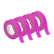 4Rolls 0.6inch x 32.8feet Neon Gaffers Cloth Tape Glow in the Dark Tape, Purple