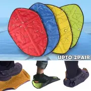 Reusable Step In Shoe Cover Boot Safety Automatic Hands Free Footwear Covers AUS