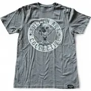 Men's Sullen Art Collective Mr Dist Tattoo Skull Paint Brush Tee T-Shirt S-XXXL