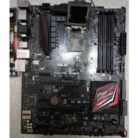 在飛比找蝦皮購物優惠-華碩ASUS H170 PRO GAMING DDR4/M.