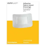 Cutiplast Adhesive Fabric Dressings 8cm x 10cm 5 Pack by Smith & Nephew