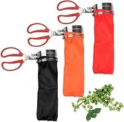 Pepper Harvest Scissor,Reusable Fruit Grabber - Portable Pear Picker Tool, Garden Accessories for Citrus, Pear, Peach, Orange