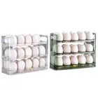 Fridge Organizers and Storage Clear Shelf Organizer Storage Box for Egg Holder