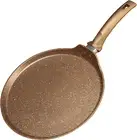 11 Inch Nonstick Crepe Pan, Granite Coating Flat Skillet Dosa Tawa Tortilla Pan,
