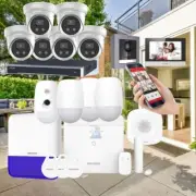 Hikvision Alarm System, Intercom & 6MP CCTV Kit 8 Channel