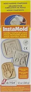 Activa Instamold Temporary Mold Making Compound, 12-Ounce, White