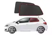 Genuine SNAPSHADES Car Rear Window Shades for Toyota Corolla/Auris/Blade Hatc...