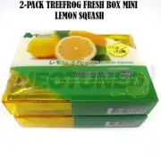 2-Pack Treefrog Fresh Box Air Freshener Mini 80g JDM Fresh Scent Lemon Squash