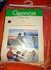 Vintage Winter Base Layer Shirt Made in USA! KENYON Poly Lite MENS M New Skiing