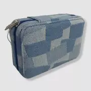 $32 Bari Lynn Kid's Girl's Blue Patch Denim Jewelry Box