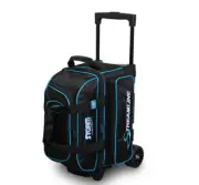 Storm Streamline 2 Ball Roller Bowling Bag with Wheels Color Black/Blue Trim