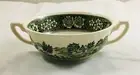 Villeroy & and Boch RUSTICANA GREEN soup bowl with handles NEW
