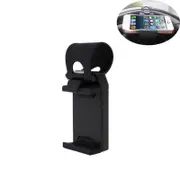 Nevenka 2Pcs Car Steering Wheel Phone Mount Universal Portable-Black