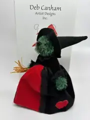 Deb Canham Miniature Bear / Wizard Of Oz Collection / Wicked Witch