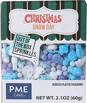 PME Christmas "Out of the Box" Sprinkles - Snow Day (2oz)