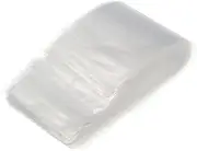 uxcell Clear Flat Open Poly Bags PE Plastic Retail Pouches 2 Mil 3.5x10 in for Hardware, Collectibles, Jewelry, Cards, Craft Supplies Pack of 500