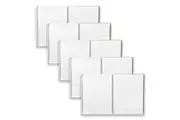 5pc Colourhide 5 Subject A4 Spiral Notebook Writing Stationery 250-Page Black