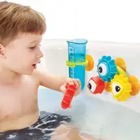 在飛比找蝦皮商城優惠-【以色列】Yookidoo轉轉齒輪試管組 洗澡玩具 戲水玩具