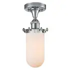 Innovations 1-LT LED Kingsbury 6" Flush Mount, Chrome - 516-1C-PC-232-W-LED