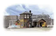WALTHERS Cornerstone 933-3530 1/87 HO Scale 3 TRACKSIDE STRUCTURES KIT railroad