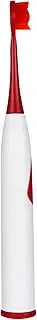 COOKX 1 Set Electric Toothbrush Electric Cleaning Brush Rechargeable Electric Toothbrush Smart Toothbrush Rechargeable Toothbrush Adult Electric Toothbrush Electric Cleaning Toothbrush (Color : Red,