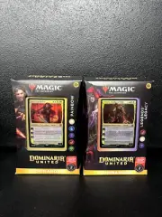 WOTC MTG Dominaria United Commander Deck Set NEW SEALED SET