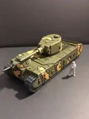 1/72 WW2 French AMX C Super Heavy Tank. Painted Resin Model. 1900 Models On Offr