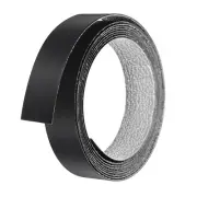 Edge Banding 1-1/8"x9.84ft, Pre-glued Edging Trim Iron-on Edge Banding, Black