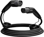 Type2 to Type2 Ev Charging Cable 3Phase 32A Female to Male Plug 5M Cable 22kw IEC62196-2 EVES Charging Stations