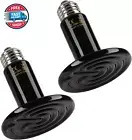 100W Ceramic Heat Emitter Reptile Heat Lamp Bulb No Light Emittin