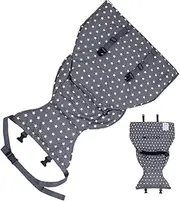 High Booster Seat Cover - Portable High Chair Safety Seat Harness | Multi-Purpose Child Safety Strap for Traveling, Dining Out, Picnic, Camping