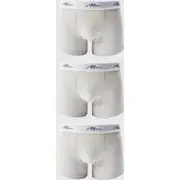 Mens Grey Marl 3 Pack Man Script Trunk