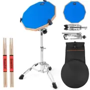 Drum Practice Pad Set, 12" Drum Pad for Adult Kids with Snare Drum Stand,Doub...