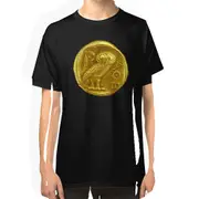ANTIQUE OWL GOLD COIN T-shirt