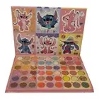 Stitch Eyeshadow Palette 54 Color Makeup Set Matte Shimmer Glitter Cute Cartoon