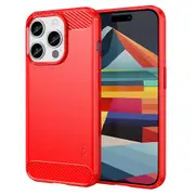 MOFI JK TPU Series-1 for iPhone 15 Pro Carbon Fiber TPU Case Brushed Protective Phone Cover
