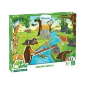 Skillmatics STEM Building Toy : My World Amazing Animals | Gifts for Kids Ages 3