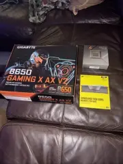 New AMD Ryzen 7 7700X + Gigabyte B650 Gaming X AX v2 +Corsair RGB 32GB DDR5 6000