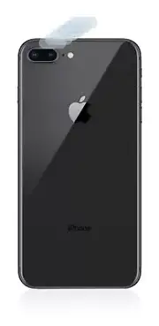 Apple iPhone 8 (Cam on back), 6 x Transparent ULTRA Clear Screen Protector